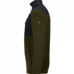 il Lago Basic Outdoor- & Angel-Jacken<Faserpelzjacke Kanada Herren (Oliv/Schwarz)