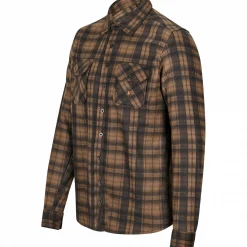 il Lago Basic Outdoor- & Angelhemden<Fleecehemd Eifelland Herren (Braun)