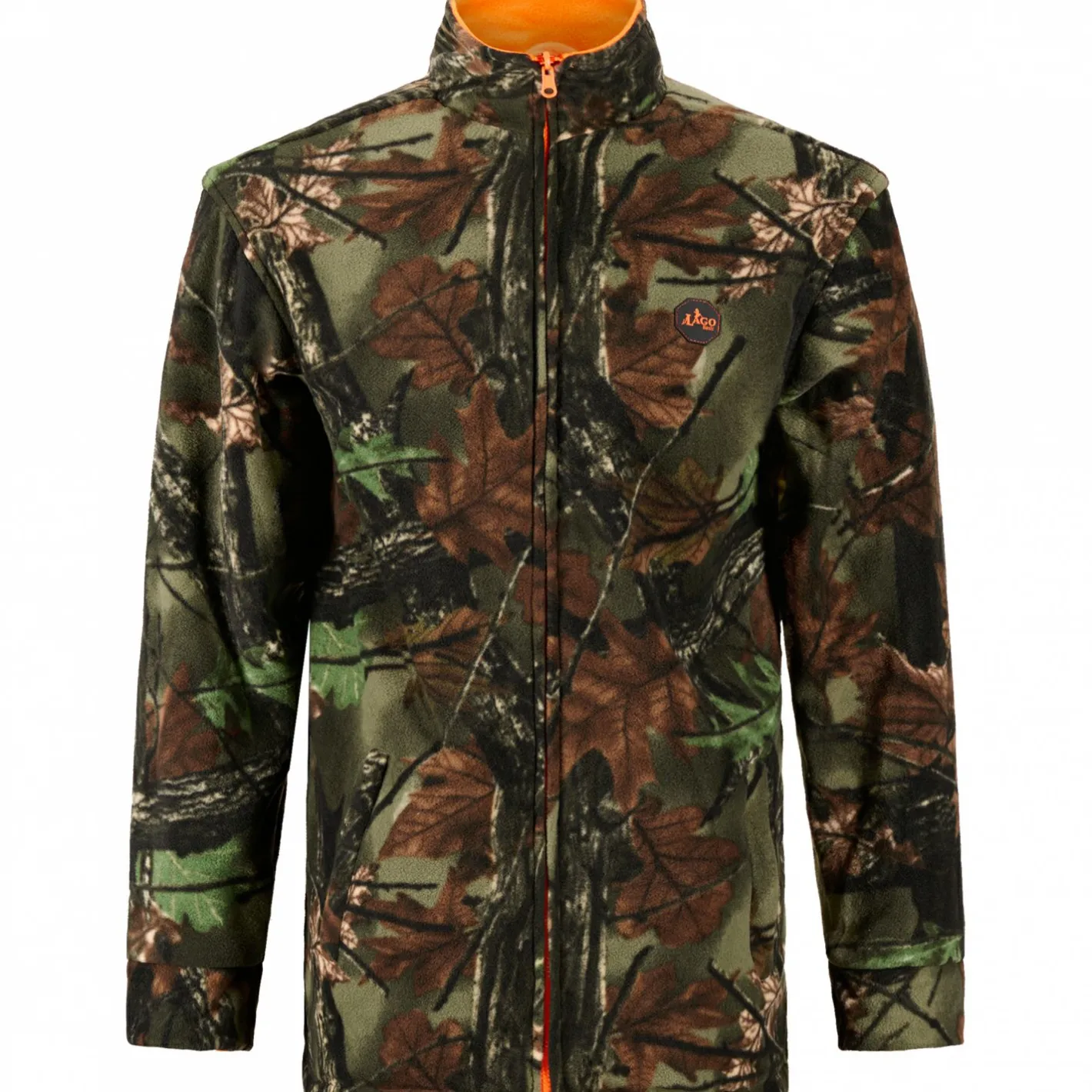 il Lago Basic Outdoor- & Angel-Jacken<Fleece-Wendejacke Holk Herren (Camouflage)