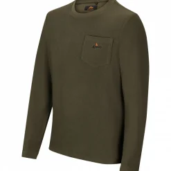 Online il Lago Basic Longsleeve Heavy Keiler Herren (Oliv)