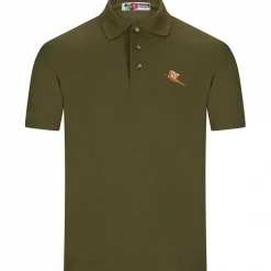 il Lago Basic Angel-Poloshirts & Langarmshirts<Polo-Shirt Fasan Unisex (Oliv)