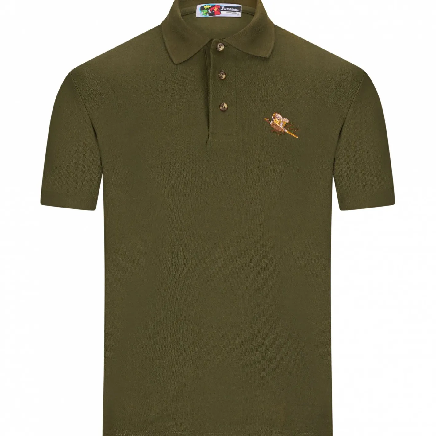 il Lago Basic Angel-Poloshirts & Langarmshirts<Polo-Shirt Fasan Unisex (Oliv)