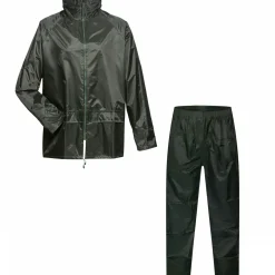 il Lago Basic Thermohosen & Regenhosen|Regenjacken & Regenponchos<Regenanzug Unisex (Oliv)