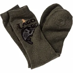 il Lago Basic Outdoor- & Angel-Socken<Socken "Karpfen" (Oliv)