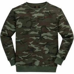 Sale il Lago Basic Sweatshirt Charlie Herren (Camouflage)