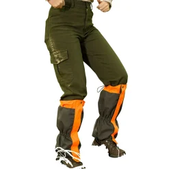 Discount il Lago Passion Gamaschen Safe Hunt Unisex (Oliv/Orange)
