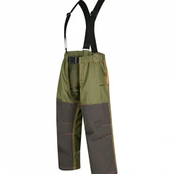 il Lago Prestige Outdoor- & Angler-Cargohosen<Überhose Wildtech Pro Herren (Oliv)