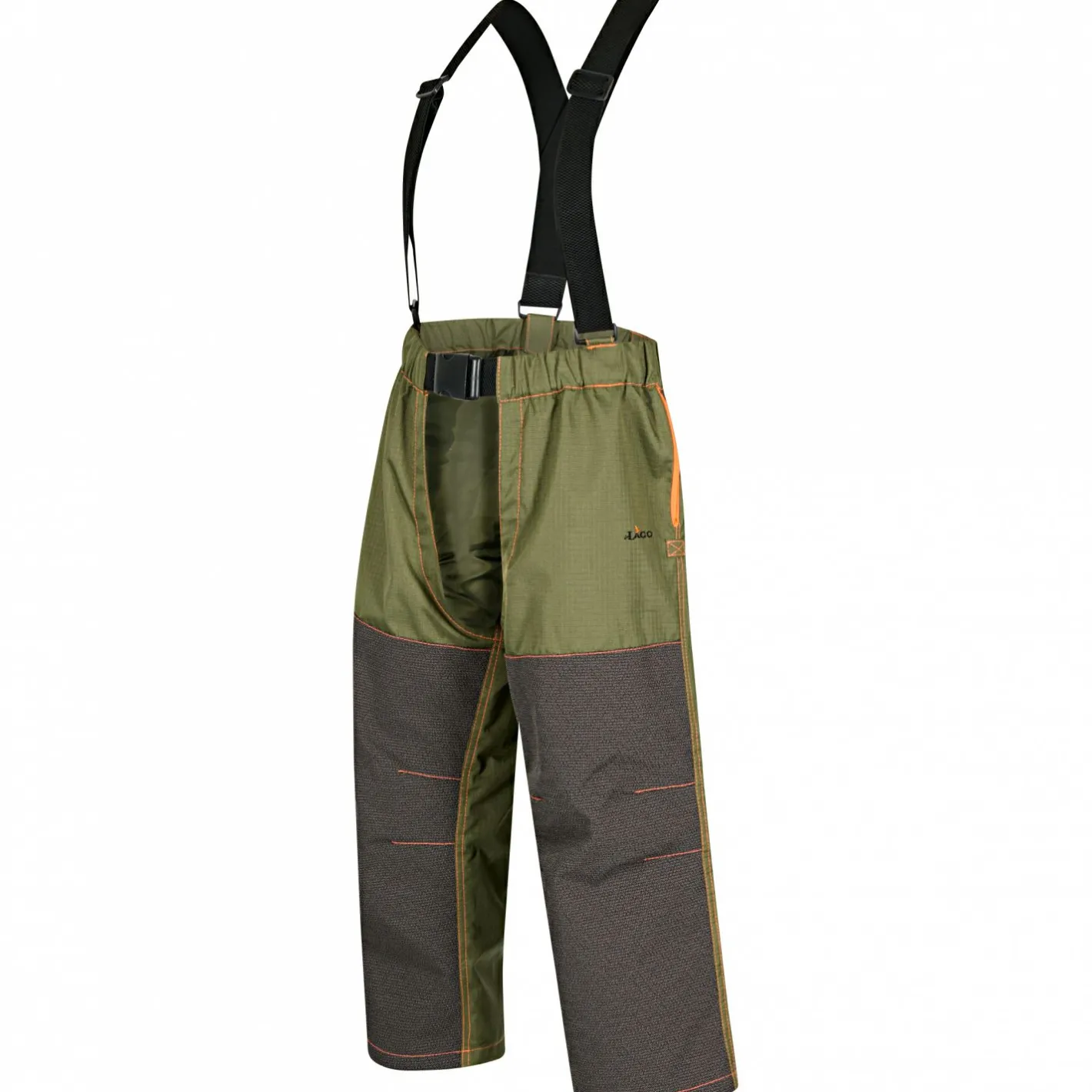 il Lago Prestige Outdoor- & Angler-Cargohosen<Überhose Wildtech Pro Herren (Oliv)