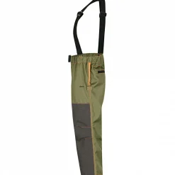 il Lago Prestige Outdoor- & Angler-Cargohosen<Überhose Wildtech Pro Herren (Oliv)