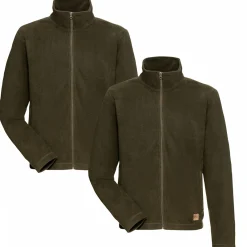 Best il Lago Prestige 2er-Set: Fleecejacke Arctic F280 Herren (Oliv) Gr. M