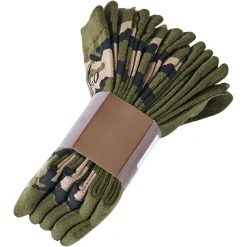 Outlet il Lago Prestige 5er-Set: Socken Unisex (Camouflage/Oliv)