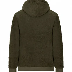 il Lago Prestige Angelpullover & -Strickjacken<Faserpelz-Hoodie Skorgeura Herren (Oliv)