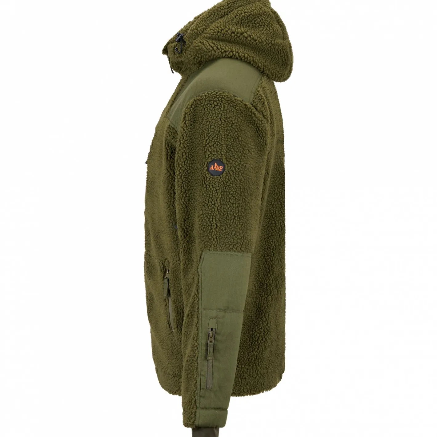 il Lago Prestige Outdoor- & Angel-Jacken<Faserpelzjacke Avalanche Pro Herren (Oliv)