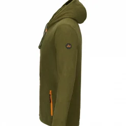 il Lago Prestige Outdoor- & Angel-Jacken<Fleecejacke Leif Herren (Oliv Meliert)