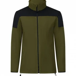 Hot il Lago Prestige Fleecejacke Rouven Herren (Oliv/Schwarz)