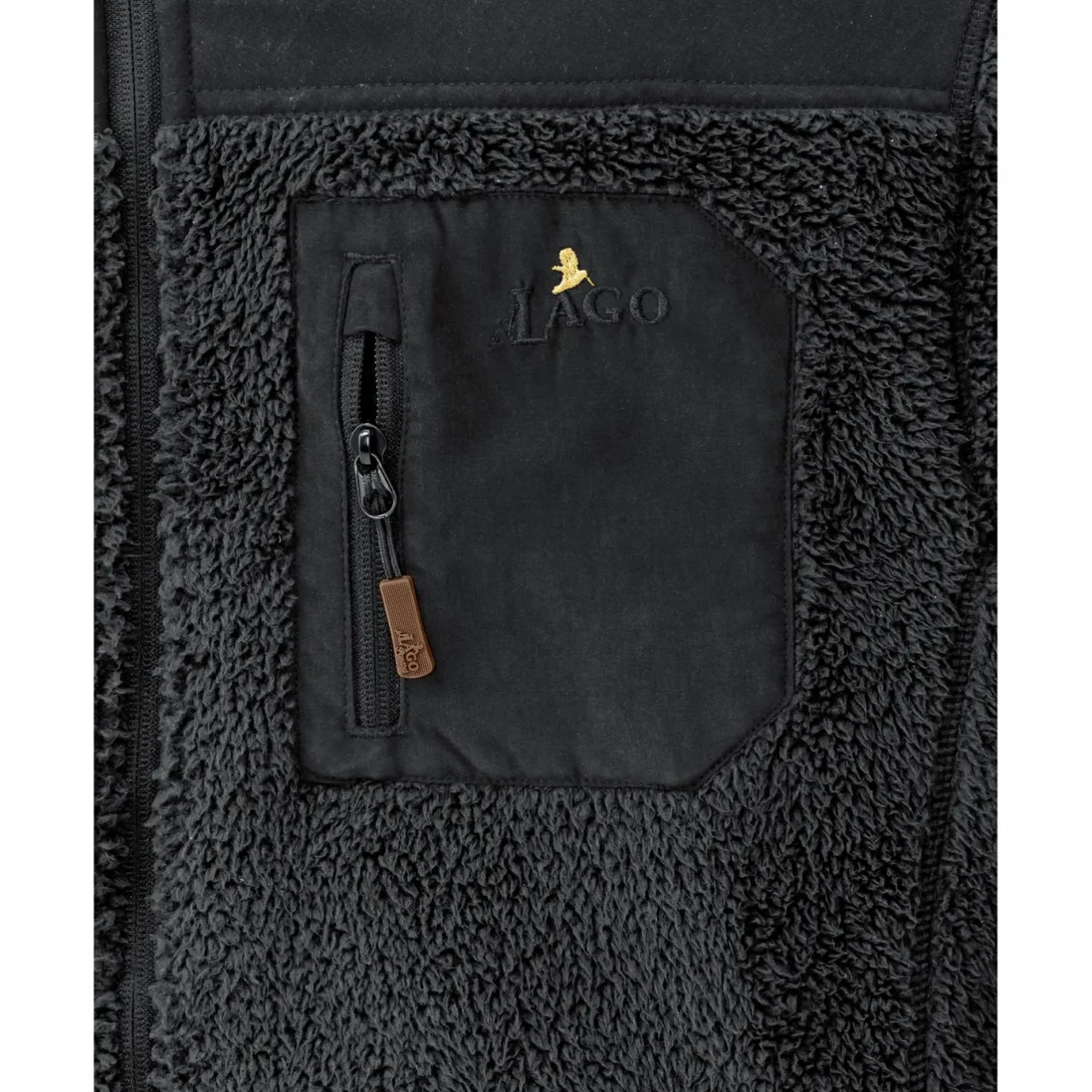 il Lago Prestige Winter- & Thermojacken<Fleecejacke Avalanche Pro Herren (Schwarz)