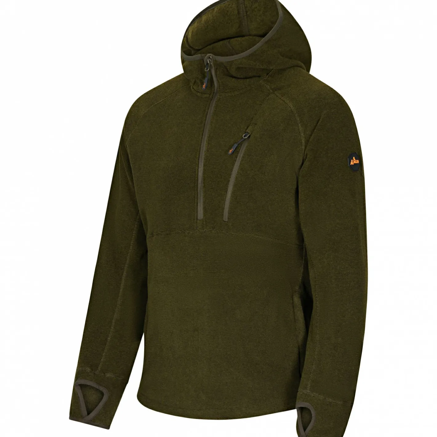 il Lago Prestige Angelpullover & -Strickjacken<Fleecepullover Active Hunt PRO Herren (Oliv)