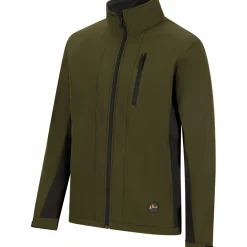 Outlet il Lago Prestige Funktions-Softshelljacke Avalanche G2 Herren (Oliv)