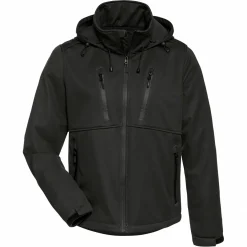 il Lago Prestige Outdoor- & Angel-Jacken<Funktionsjacke Shawk Herren (Schwarz)