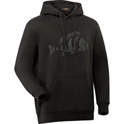 Outlet il Lago Prestige Hoodie "Barsch" Herren (Schwarz)