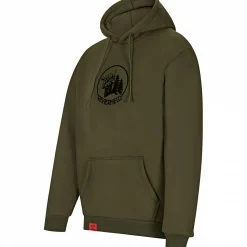 New il Lago Prestige Hoodie "Revierheld" Herren (Oliv)
