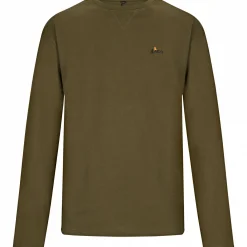 Clearance il Lago Prestige Langarmshirt Jonah Herren (Oliv)