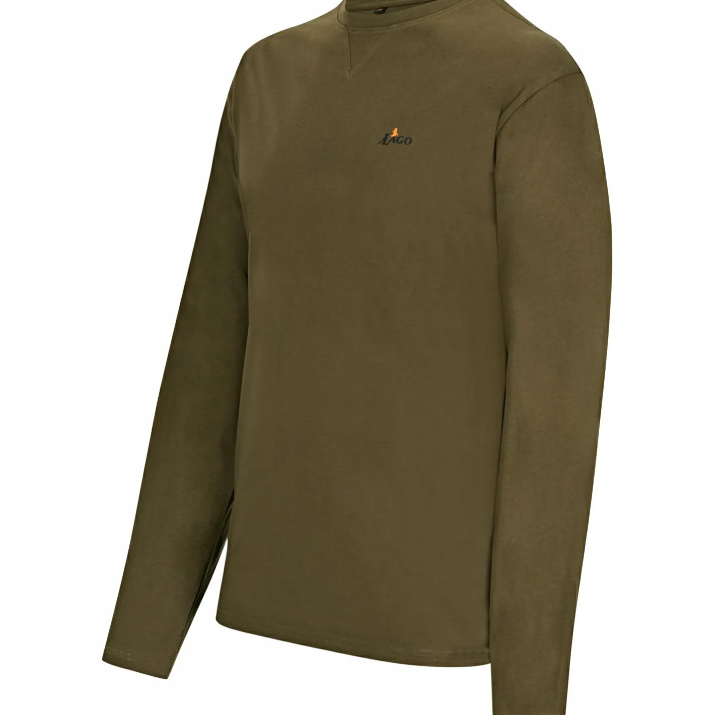 Clearance il Lago Prestige Langarmshirt Jonah Herren (Oliv)