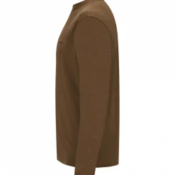 Hot il Lago Prestige Langarmshirt Jonah Herren (Braun)