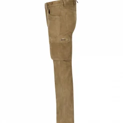 New il Lago Prestige Lederhose Zermatt Herren (Braun)
