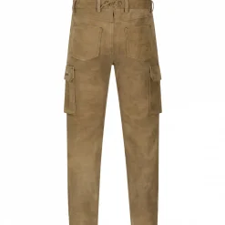 New il Lago Prestige Lederhose Zermatt Herren (Braun)