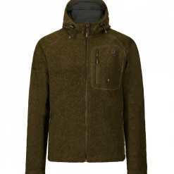 il Lago Prestige Outdoor- & Angel-Jacken<Lodenfleece-Jacke Geo Pro Membran Herren (Oliv)