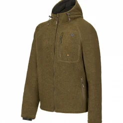 il Lago Prestige Outdoor- & Angel-Jacken<Lodenfleece-Jacke Geo Pro Membran Herren (Oliv)