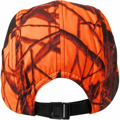 il Lago Prestige Outdoor- & Angel-Kappen<Membran Cap Safety Pro Unisex (Orange Camouflage)