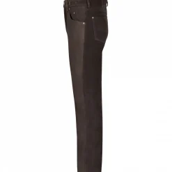 il Lago Prestige Outdoor- & Angel-Lederhosen<Nubuklederhose Herren (Braun)