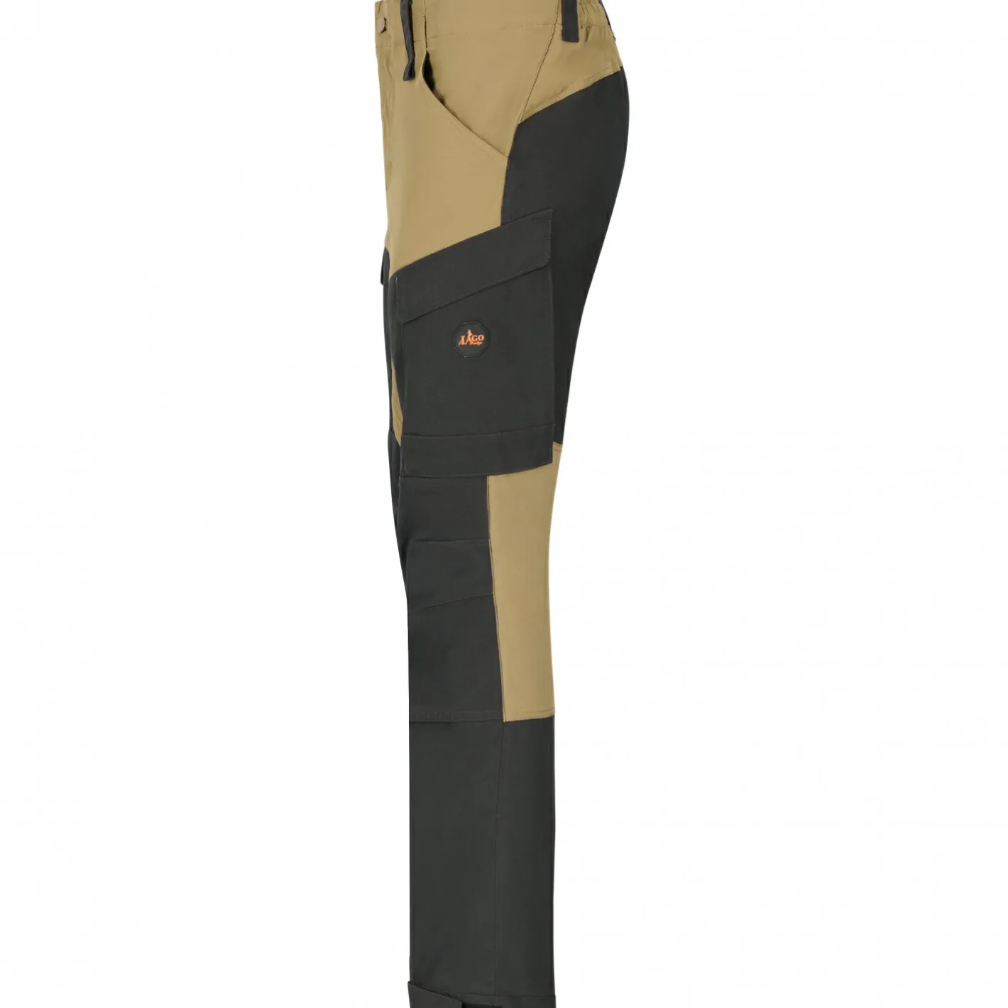 Discount il Lago Prestige Outdoorhose Jordan Herren (Hellbraun/Schwarz)
