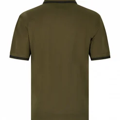 il Lago Prestige Poloshirt Pique Herren (Oliv)
