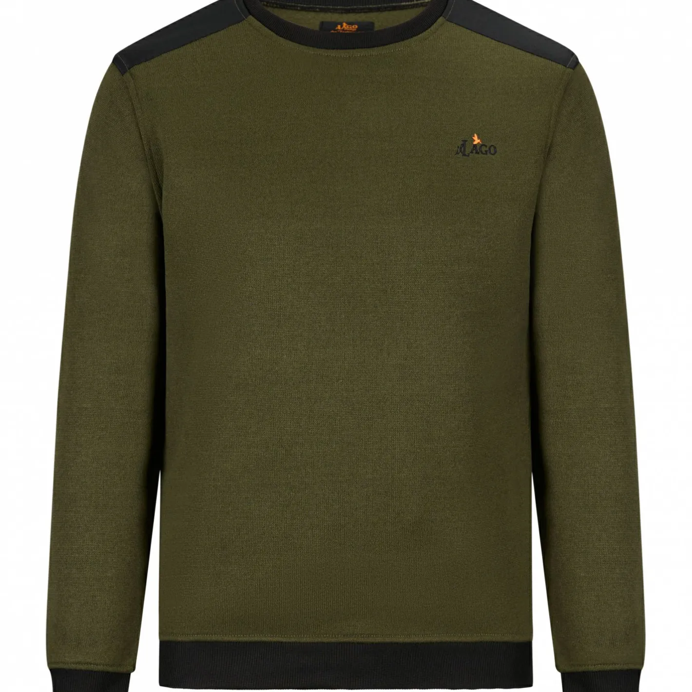 Outlet il Lago Prestige Pullover Björn Herren (Oliv/Schwarz)