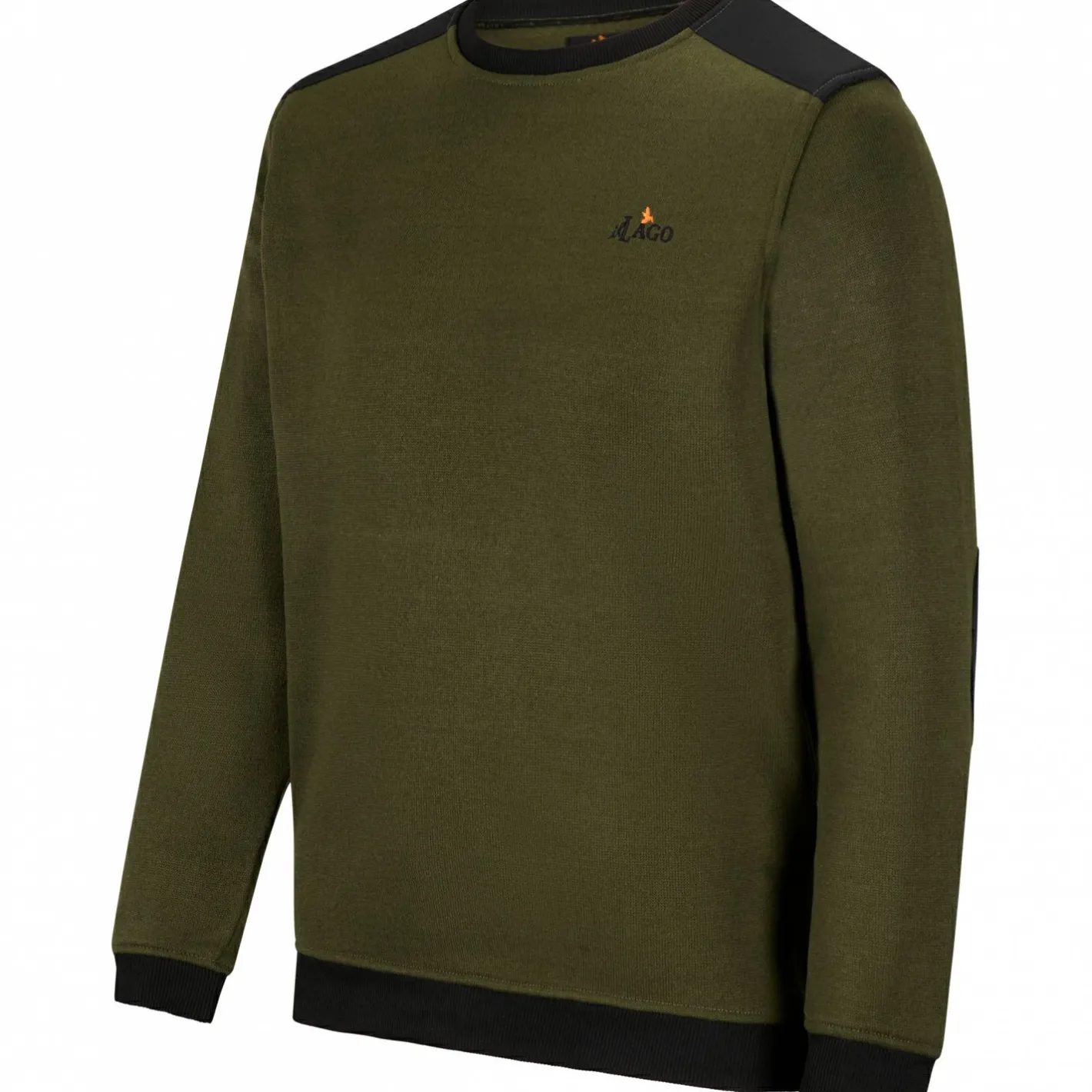 Outlet il Lago Prestige Pullover Björn Herren (Oliv/Schwarz)