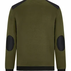Outlet il Lago Prestige Pullover Björn Herren (Oliv/Schwarz)