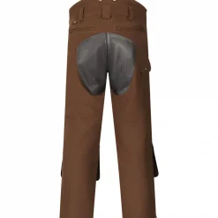 il Lago Prestige Outdoor- & Angel-Lederhosen<Schwedenhose Lund Herren (Braun/Schwarz)