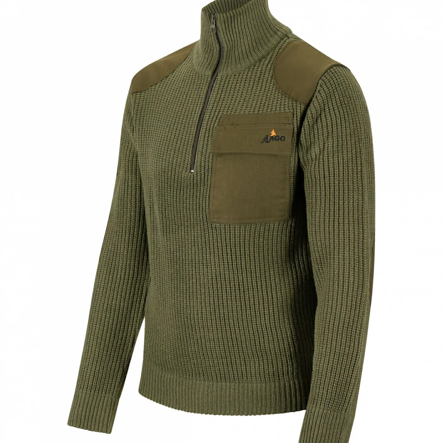 il Lago Prestige Strick Troyer Storm Herren (Oliv)