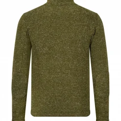 il Lago Prestige Winter- & Thermojacken<Strickfleece-Jacke Dagon Herren (Oliv Meliert)