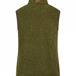 Online il Lago Prestige Strickfleece-Weste Eric Herren (Oliv)