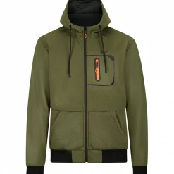 il Lago Prestige Angelpullover & -Strickjacken<Sweatjacke Smart Wave Herren (Oliv)