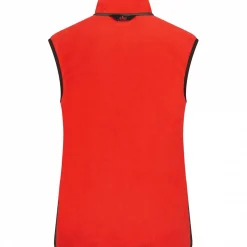 il Lago Prestige Outdoor- & Anglerwesten<Teddyfleece-Weste Herren (Braun/Rot)
