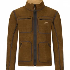 il Lago Prestige Outdoor- & Angel-Jacken<Wendejacke Sherpa Asko Herren (Braun)
