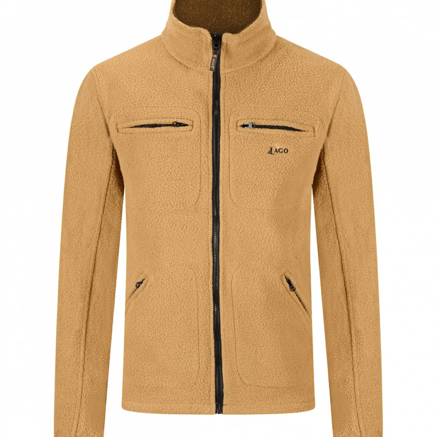 il Lago Prestige Outdoor- & Angel-Jacken<Wendejacke Sherpa Asko Herren (Braun)