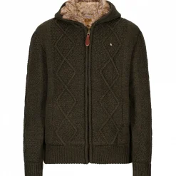 Discount il Lago Prestige Wolljacke Hordaland Herren (Oliv)