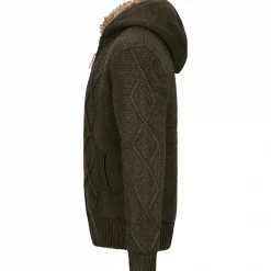 Discount il Lago Prestige Wolljacke Hordaland Herren (Oliv)