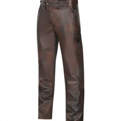 il Lago Prestige Outdoor- & Angel-Lederhosen<Ziegenlederhose Herren (Braun)